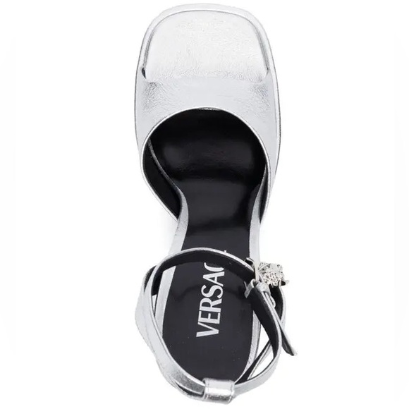 BNWT Versace Aevitas Leather Platform Sandals! - Picture 5 of 5